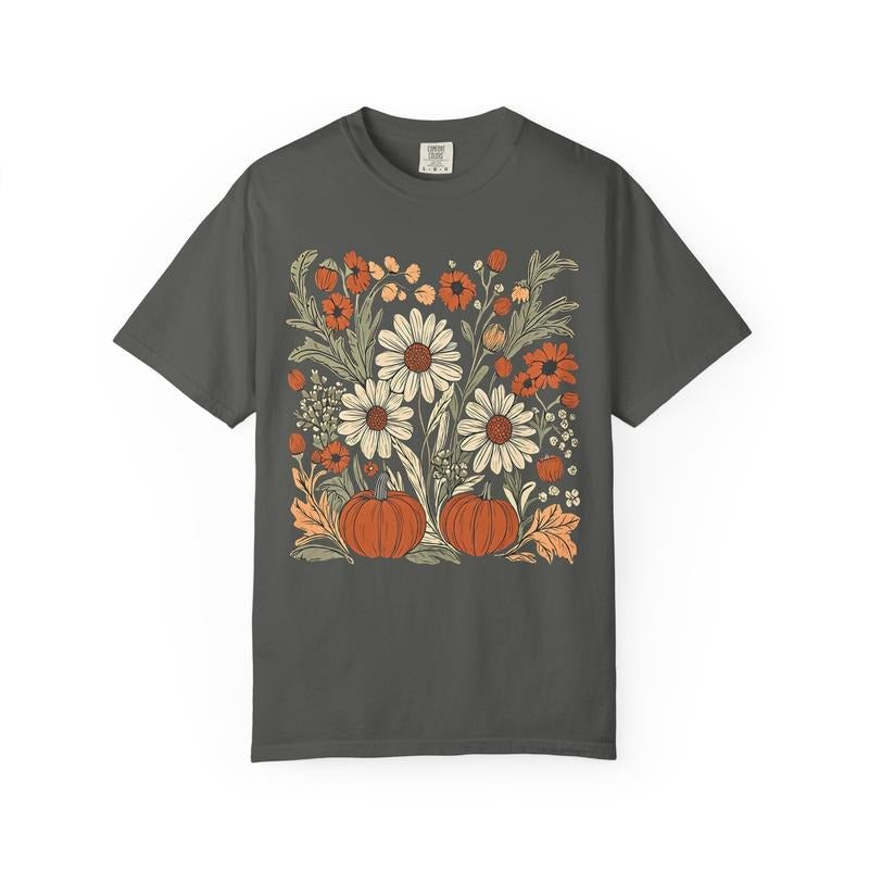 Boho Fall Shirt Comfort Colors Hoodie, Sweatshirt | HypeDripTees.com