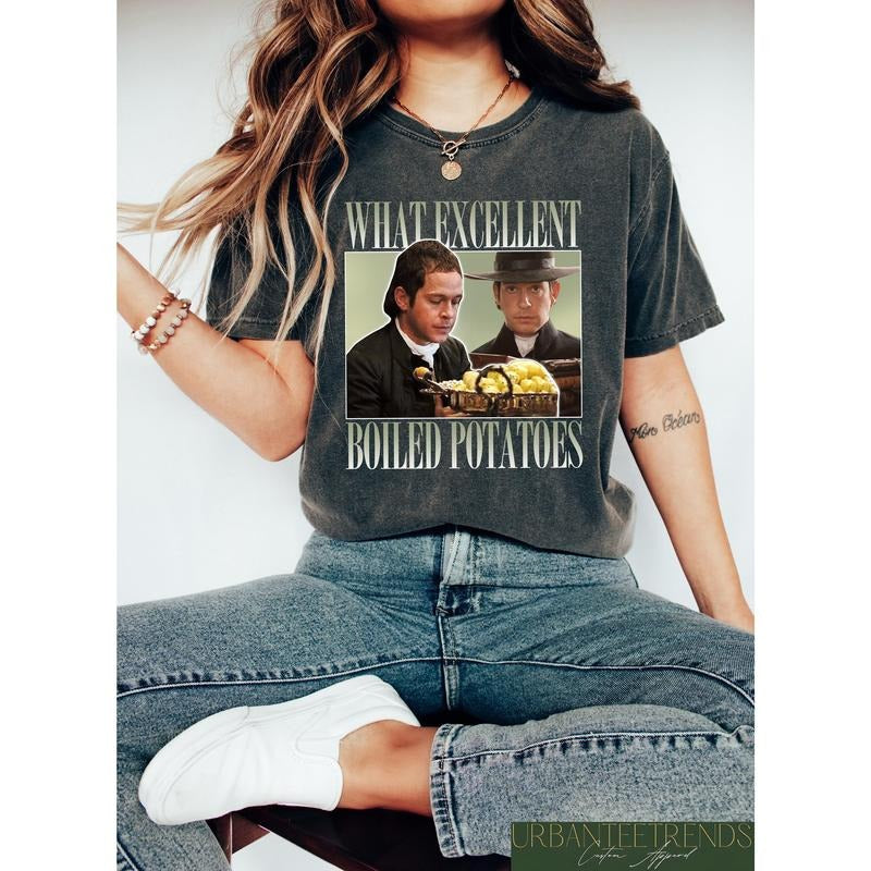 Boiled Potatoes Funny Meme T-Shirt, Pride and Prejudice Tee Best Price Hoodie, Sweatshirt | HypeDripTees.com