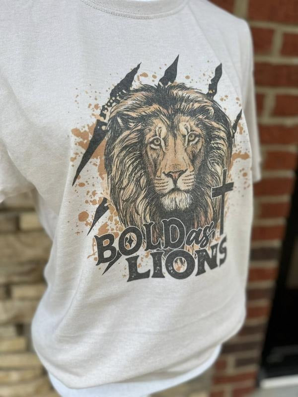 Bold As Lions- Christian Women Shirt Hoodie, Sweatshirt | HypeDripTees.com