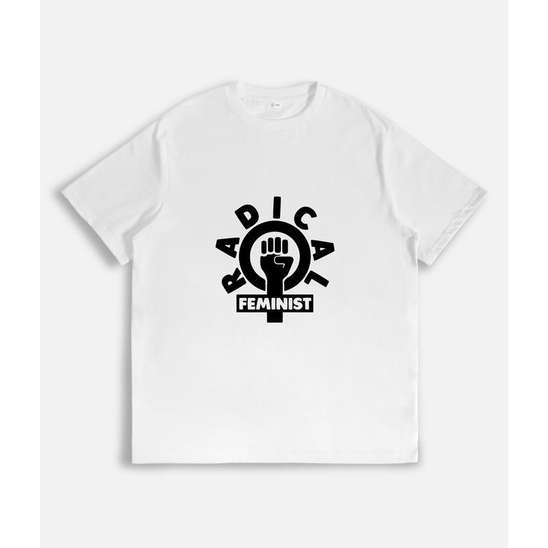 Bold and Assertive T - Shirt with a Feminist Statement: "Radical Feminist" Hoodie, Sweatshirt | HypeDripTees.com