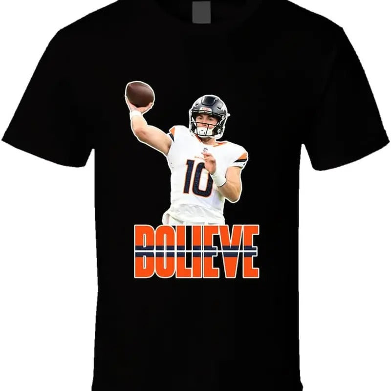 Bolieve Bo Nix Fan T Shirt Hoodie, Sweatshirt | HypeDripTees.com
