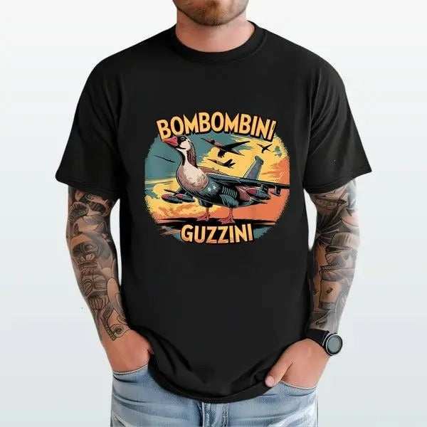 Bombombini Guzzini T-shirt Lightweight Soft And Stylish Recycled Cotton Graphic Hoodie, Sweatshirt | HypeDripTees.com