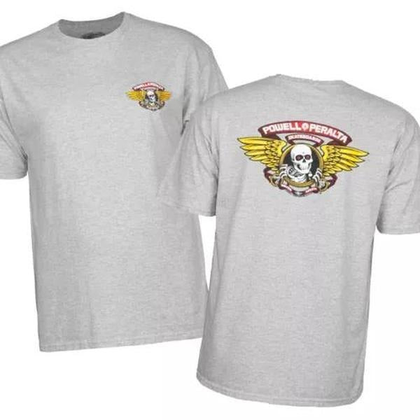 Bones Winged Ripper Powell Peralta T-Shirt Grey Skull OG Skateboard S M L XL XXL Hoodie, Sweatshirt | HypeDripTees.com