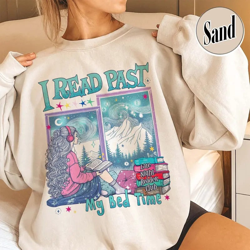Book Club Sweatshirt, Late Night Reader Club Sweatshirt, Bookish Sweatshirt, Book Lover Sweatshirt, Hot Girls Read,...