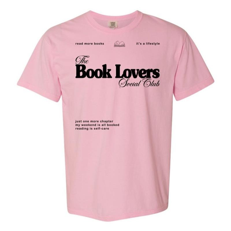 'Book Lovers Social Club' T-Shirt Hoodie, Sweatshirt | HypeDripTees.com