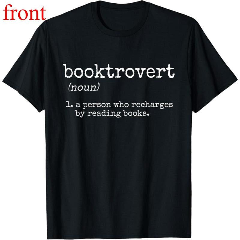 Booktrovert, Funny Book Reader T-Shirt Hoodie, Sweatshirt | HypeDripTees.com