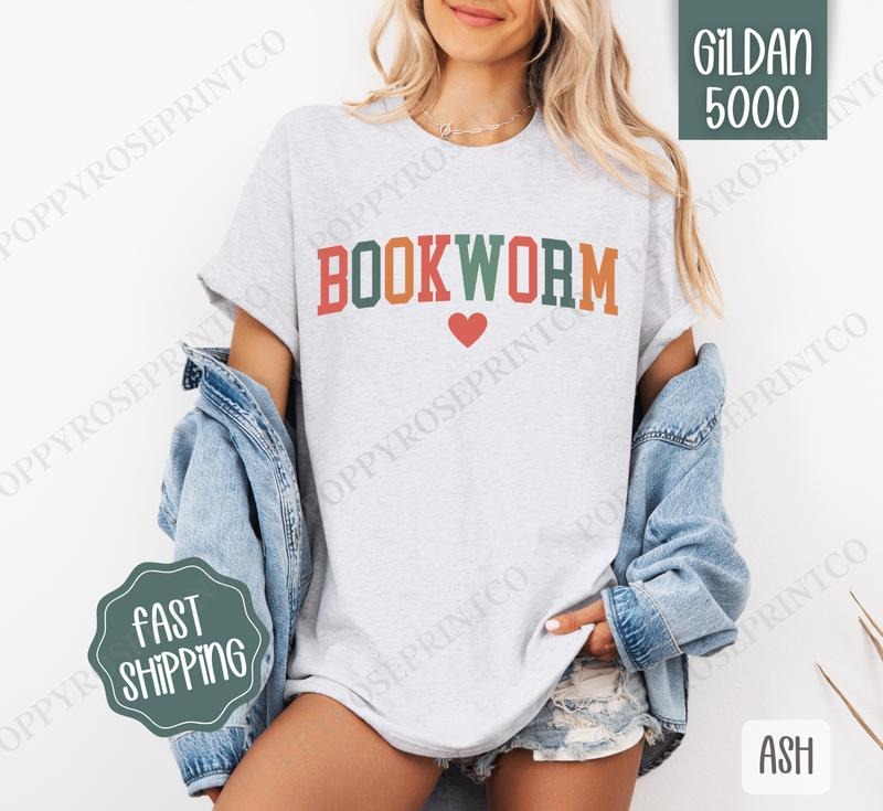 Bookworm Shirt Gildan Book Lover Bookish Plus Sizes T-Shirts, Hoodie, Sweatshirt