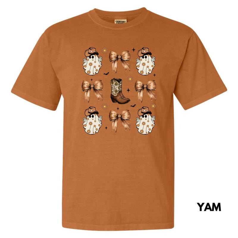 Boot Scootin Spooky Coquette Comfort Colors T-Shirt 'NLB' Hoodie, Sweatshirt | HypeDripTees.com