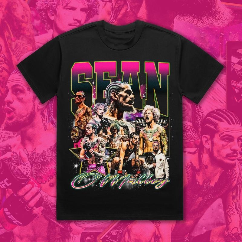 Bootleg Vintage 90s Style Sean O'Malley T-Shirt UFC Suga Classic Cotton Hoodie, Sweatshirt | HypeDripTees.com