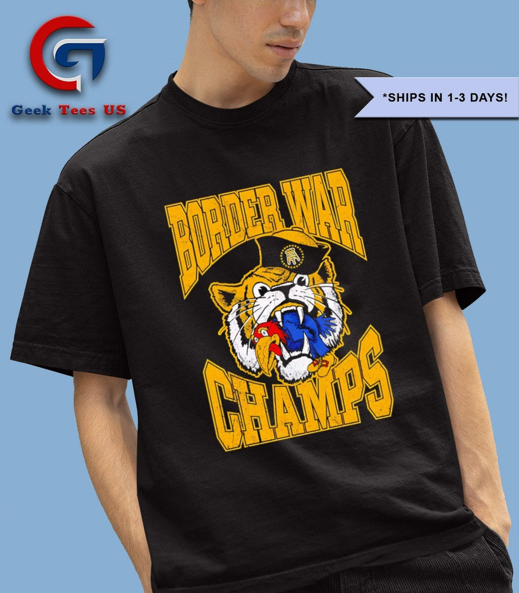Border war Champs Missouri Tigers football mascot shirt