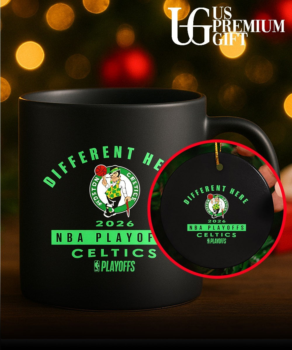 Boston Celtics 2026 NBA Playoffs Different Here shirt