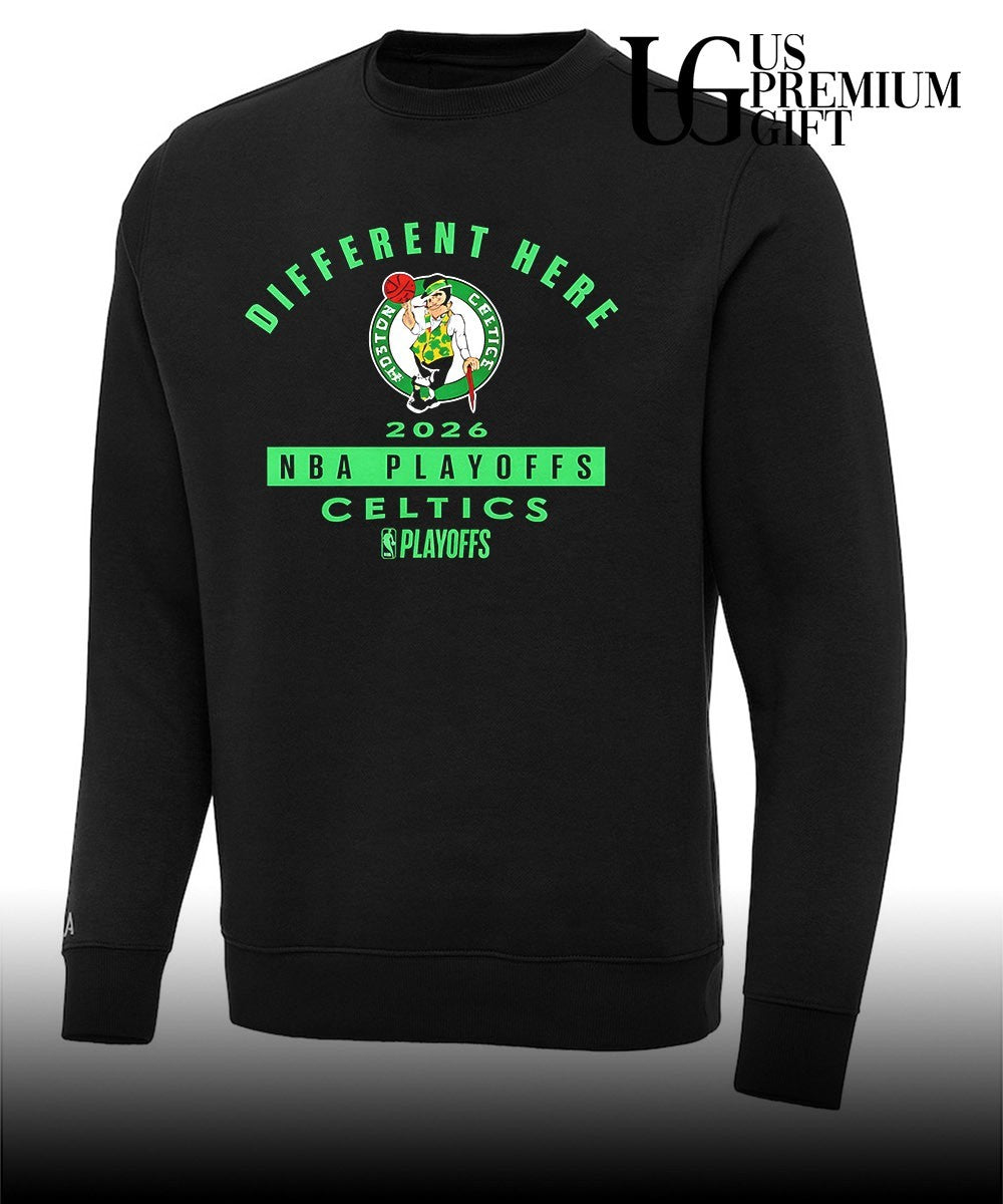 Boston Celtics 2026 NBA Playoffs Different Here shirt