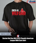 Boston Red Sox MLB 2025 Playoffs American League Wild Card shirt