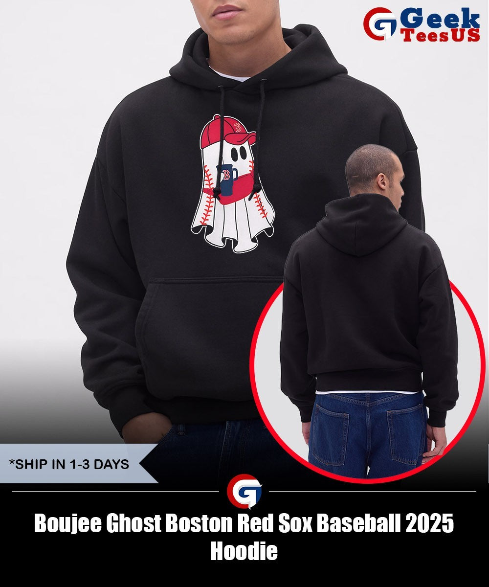 Boujee Ghost Boston Red Sox Baseball 2025 shirt
