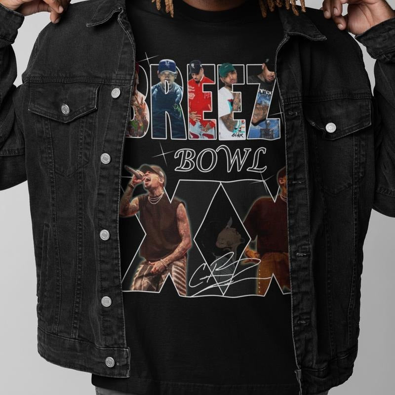 Bowl XX Breezy Tour 2025 Shirt Graphic Fan Gift T-Shirt Hoodie, Sweatshirt | HypeDripTees.com