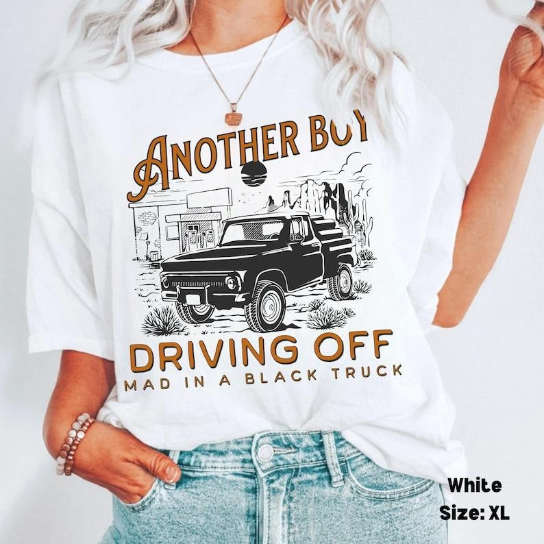 Boy Driving Off Mad Black Truck Comfort Colors Shirt, Kelsea Tshirt, Is It Wrong To Take A Shot, Healed Version, Yeah...
