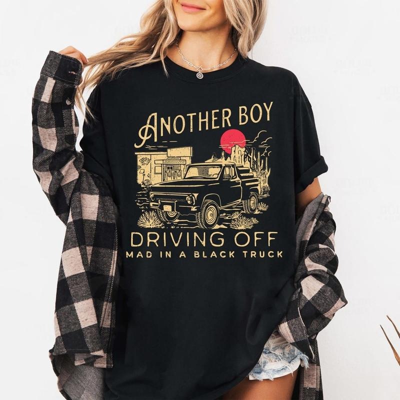 Boy Driving Off Mad Black Truck Shirt, Kelsea Tshirt, Is It Wrong To Take A Shot Hoodie, Sweatshirt | HypeDripTees.com
