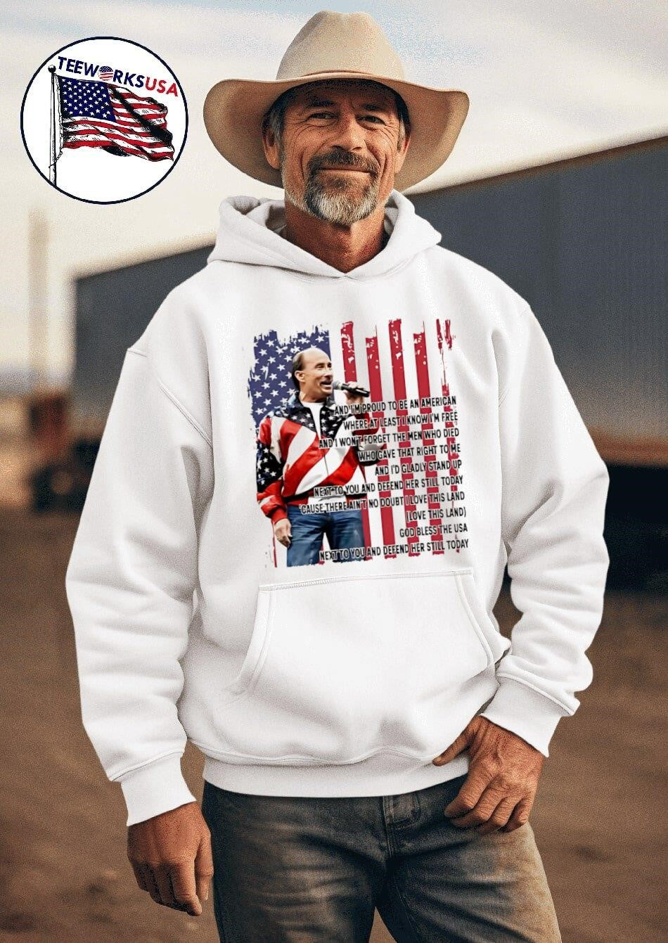 And I’M Proud To Be An American Where At Least I Know I’M Free Shirt