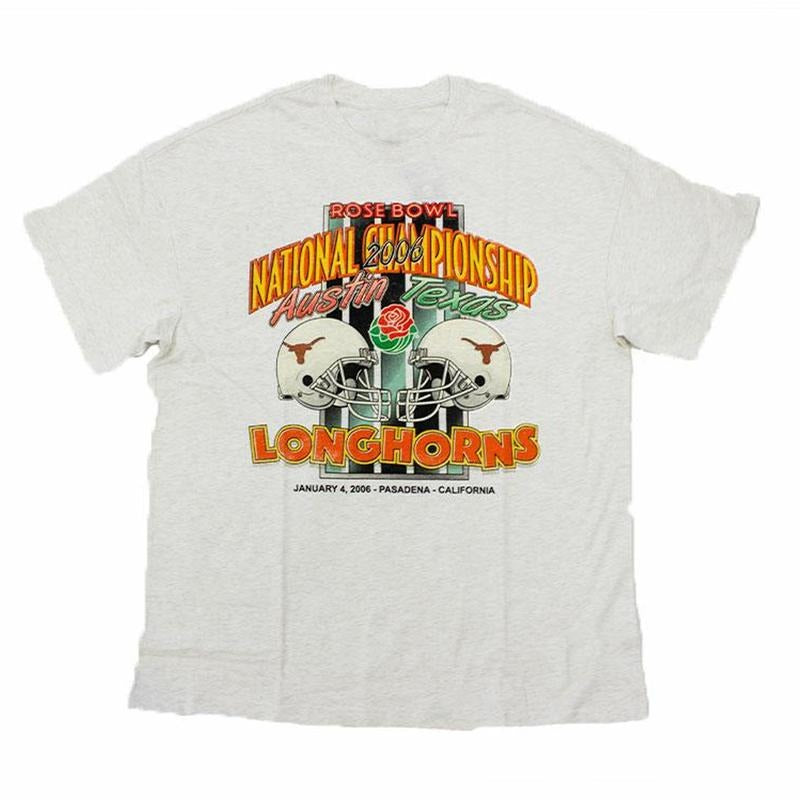 Brad Clothings Vintage 2006 Rose Bowl Austin Texas Longhorns T-shirt Classic Cotton Menswear Top Embroidered Hoodie...