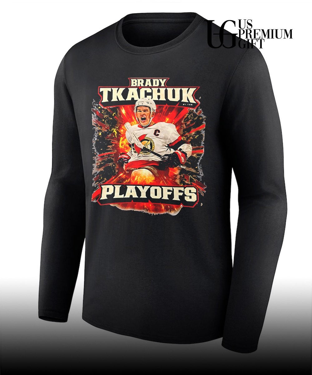 Brady Tkachuk Ottawa Senators NHL Playoffs 2026 shirt