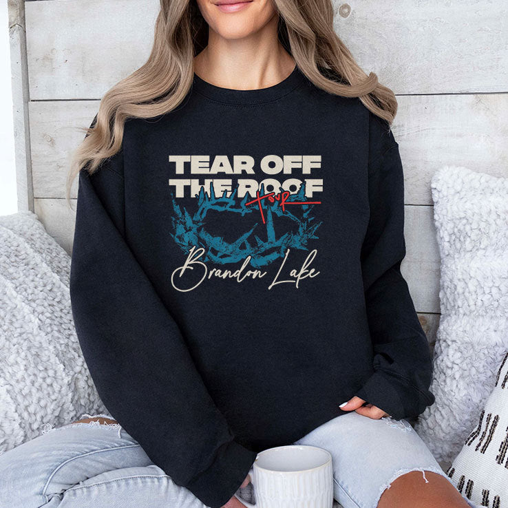 Brandon Lake Tear Off The Roof Tour 2024 T Shirt