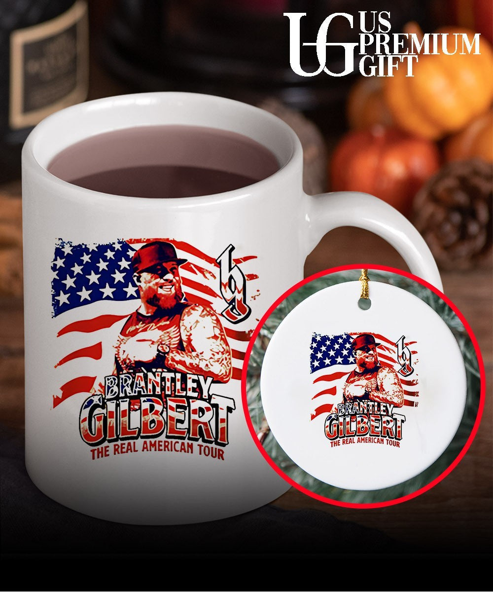Brantley Gilbert The Real American Tour 2026 shirt