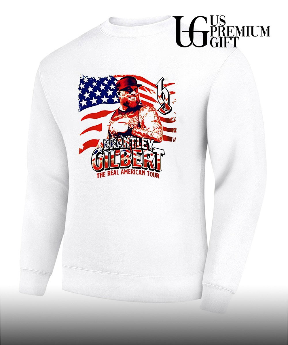 Brantley Gilbert The Real American Tour 2026 shirt