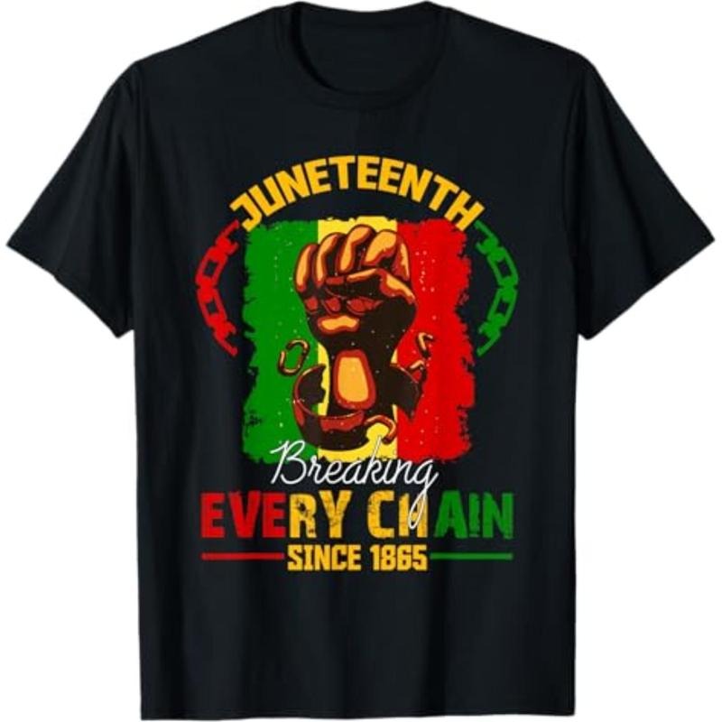 Breaking Every Chain Since 1865 Women Men Juneteenth Freedom T-Shirt Hoodie, Sweatshirt | HypeDripTees.com