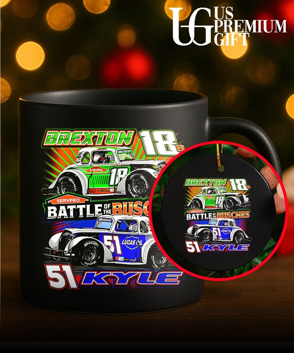 Brexton 18 Kyle Busch Battle of the Busches racing shirt