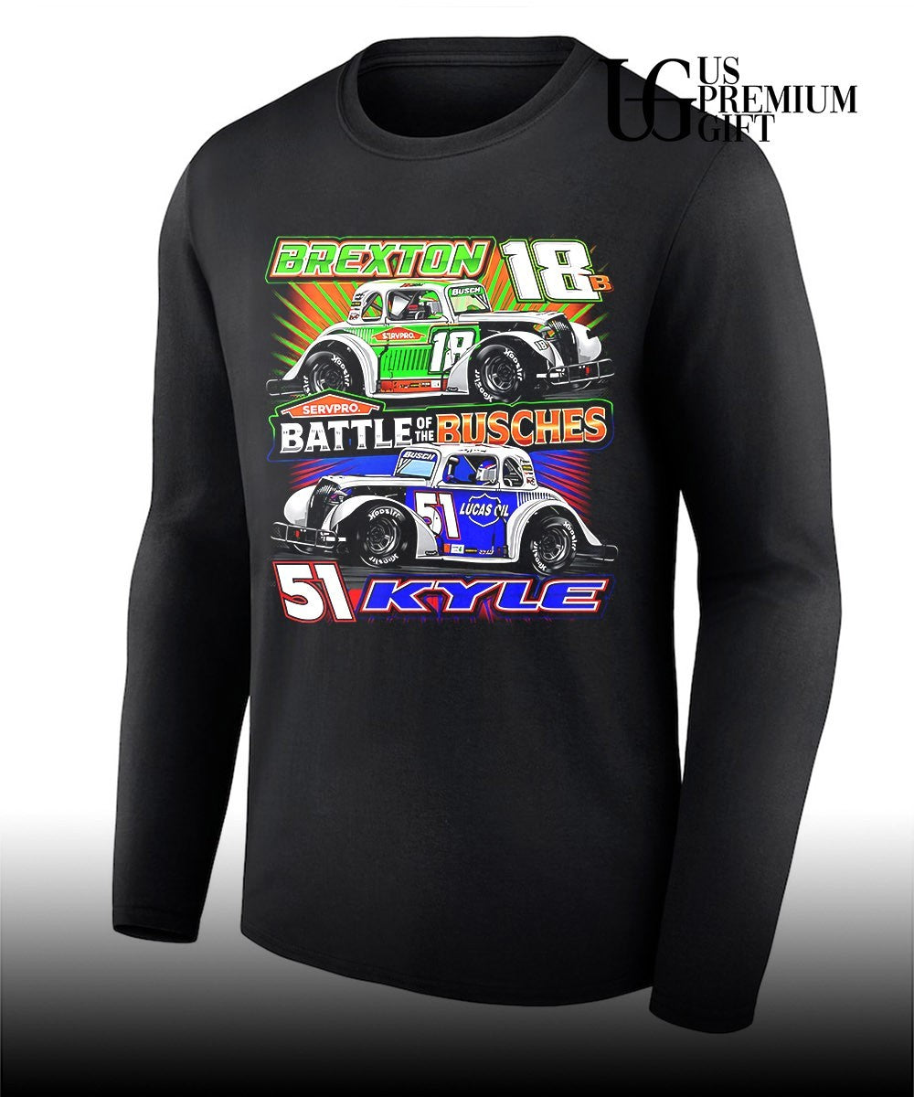 Brexton 18 Kyle Busch Battle of the Busches racing shirt