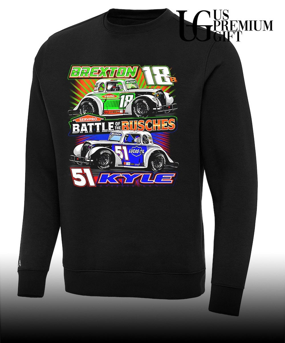 Brexton 18 Kyle Busch Battle of the Busches racing shirt