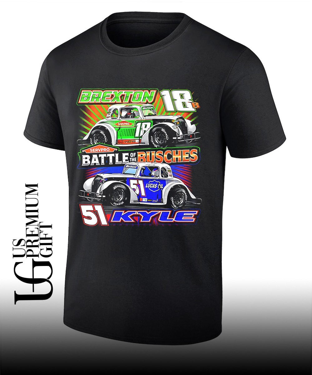 Brexton 18 Kyle Busch Battle of the Busches racing shirt