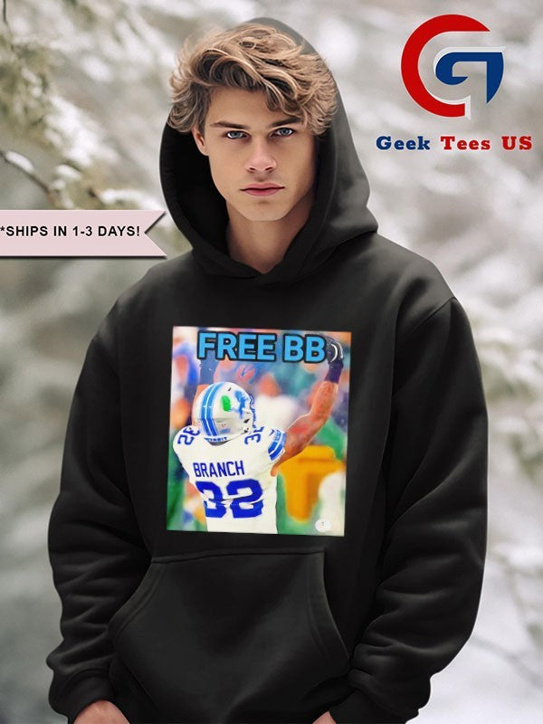 Brian Branch Detroit Lions Free BB shirt