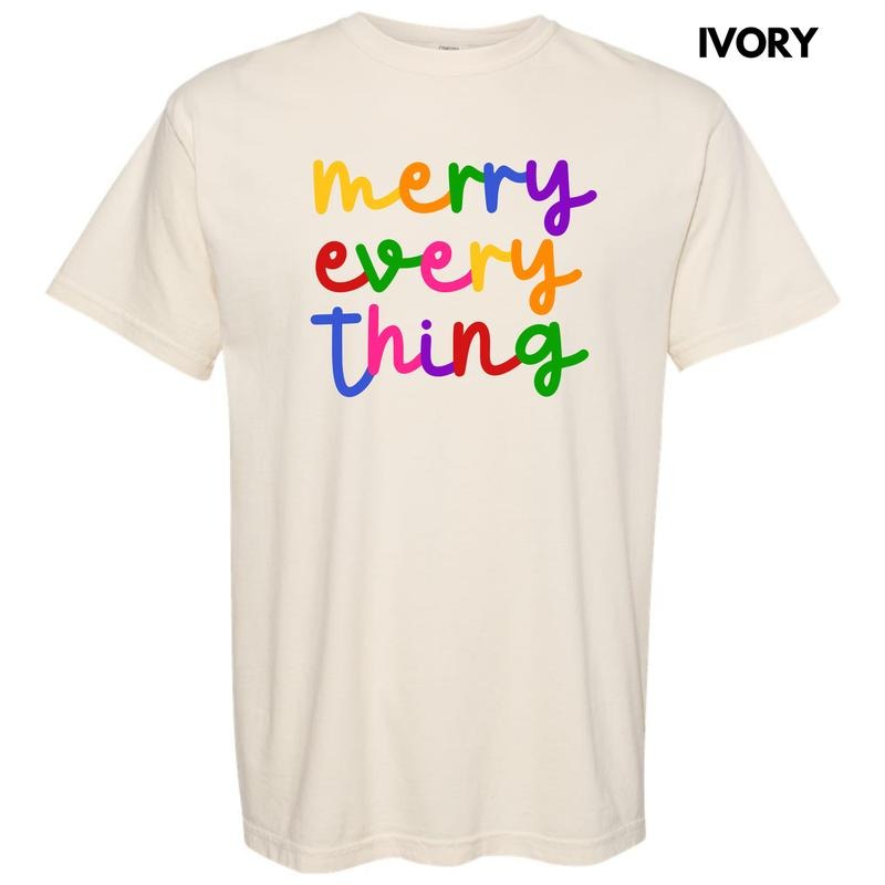 Bright Merry Everything Comfort Colors T-Shirt 'NLB' Hoodie, Sweatshirt | HypeDripTees.com