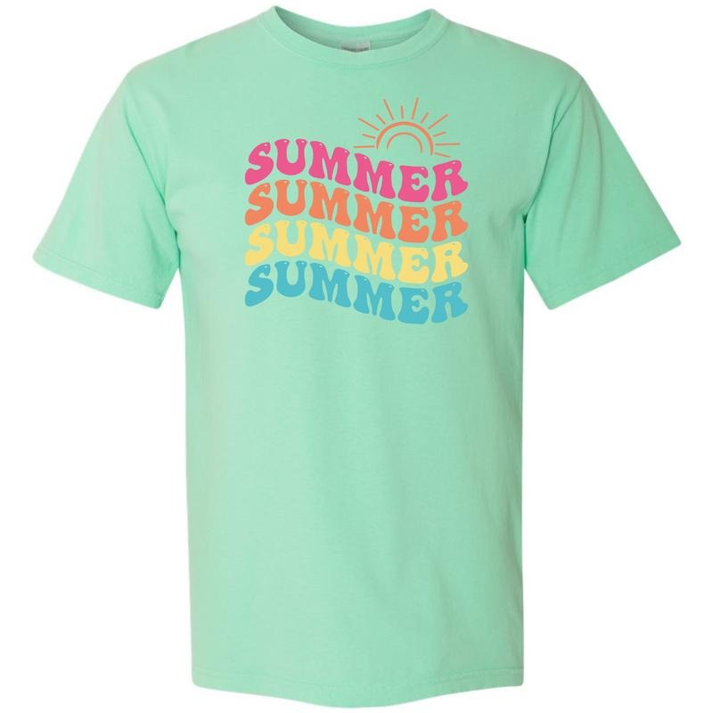 Bright SUMMER Comfort Colors T-Shirt 'NLB' Hoodie, Sweatshirt | HypeDripTees.com
