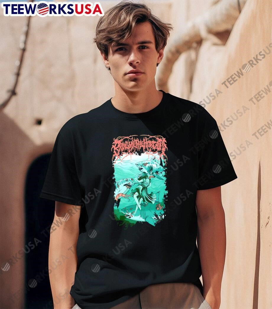 Bring Me The Horizon Girl Swimming with Sharks T-Shirt