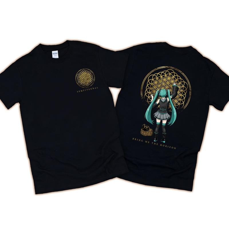 Bring Me The Vocaloid Shirt, Myku Horizon Tee, Rock Vocaloid Hoodie Sweatshirt | HypeDripTees.com