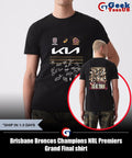 Brisbane Broncos Champions NRL Premiers Grand Final shirt