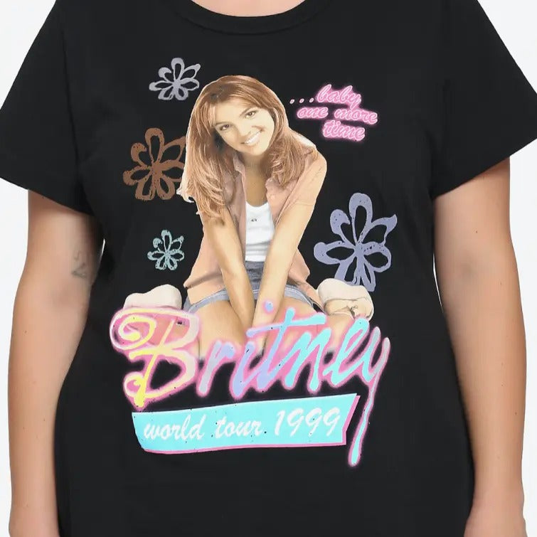 Britneyy Tour 1999 Women's Cotton T-shirt, Summer Tee Hoodie, Sweatshirt | HypeDripTees.com