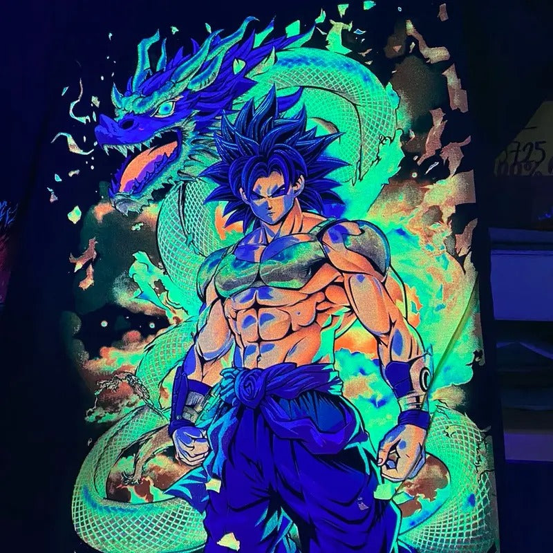 Broly fase oro T-shirt subtle anime Menswear Hoodie, Sweatshirt | HypeDripTees.com