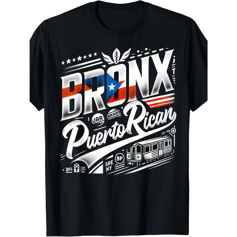 Bronx Puerto Rican Pride 100% Cotton T-Shirt Casual Streetwear Hoodie, Sweatshirt | HypeDripTees.com