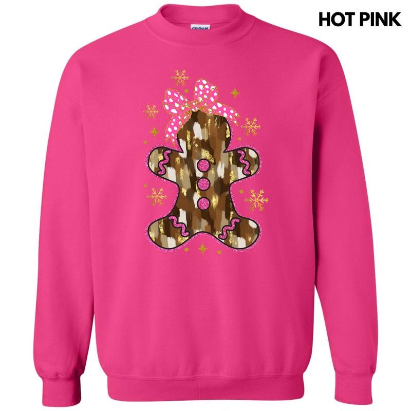 Brown Brushstroke Gingerbread Sweatshirt 'NLB' T-Shirts, Hoodie | HypeDripTees.com