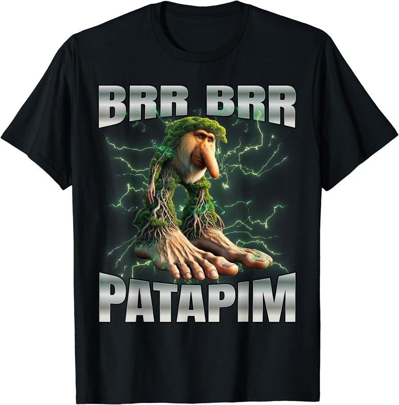 Brr Brr Patapim T-Shirt | Unisex Cotton Tee Gift, Crewneck, Short Sleeve Hoodie, Sweatshirt | HypeDripTees.com