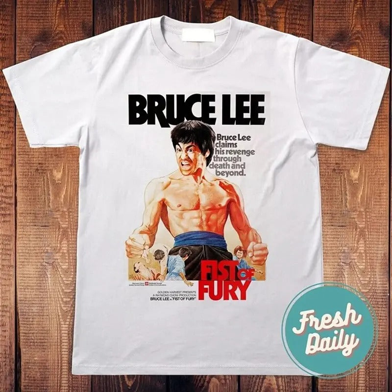 Bruce Lee T Shirt Movie Tee Hoodie, Sweatshirt | HypeDripTees.com
