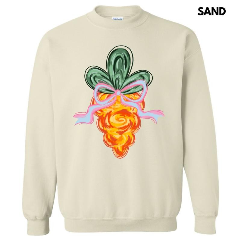 Brushstroke Carrot Sweatshirt 'NLB' T-Shirts, Hoodie | HypeDripTees.com