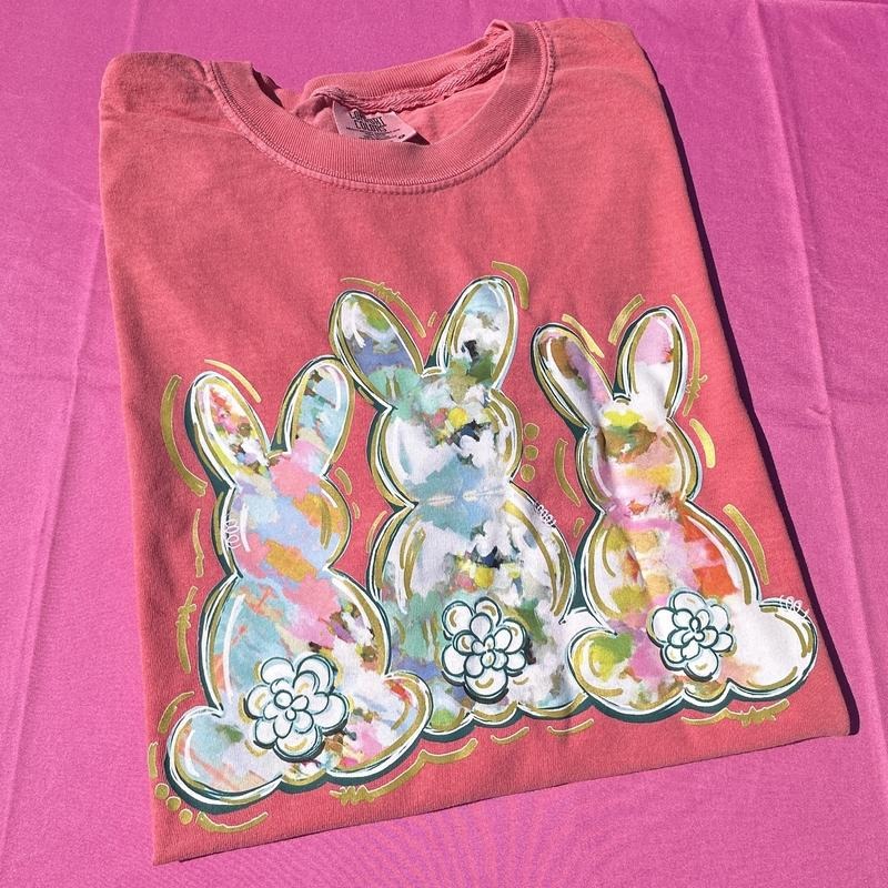 Brushstroke Peter Cottontail Comfort Colors T-Shirt Hoodie, Sweatshirt | HypeDripTees.com