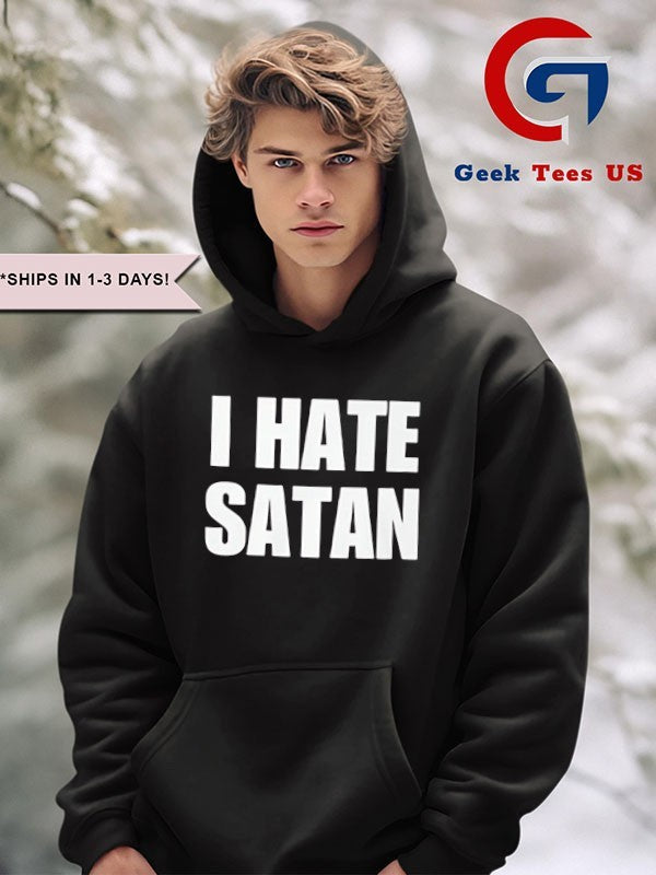 Bryce Crawford I hate Satan shirt