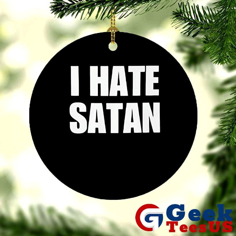 Bryce Crawford I hate Satan shirt