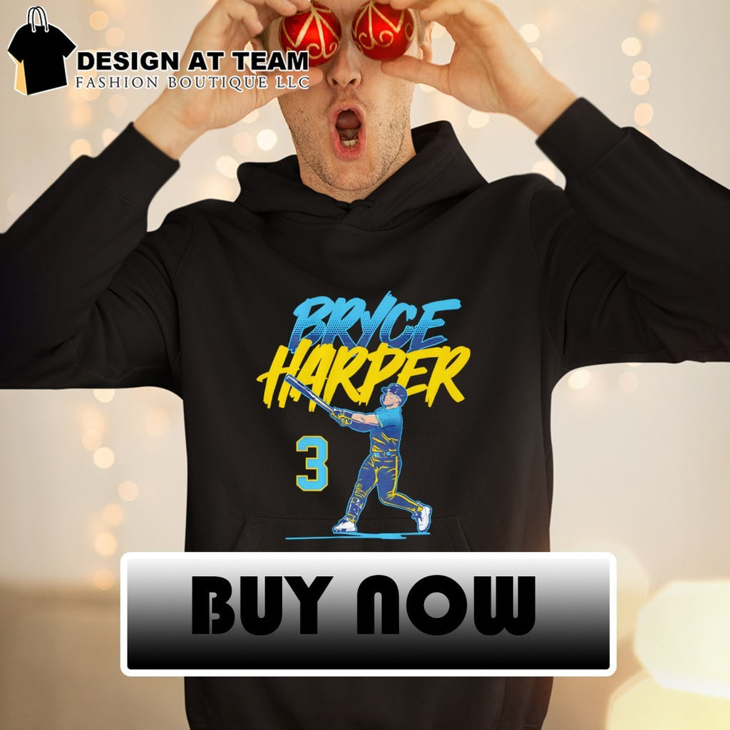 Bryce Harper 3 Philadelphia Phillies Baseball Slugger Swing Number 2026 shirt