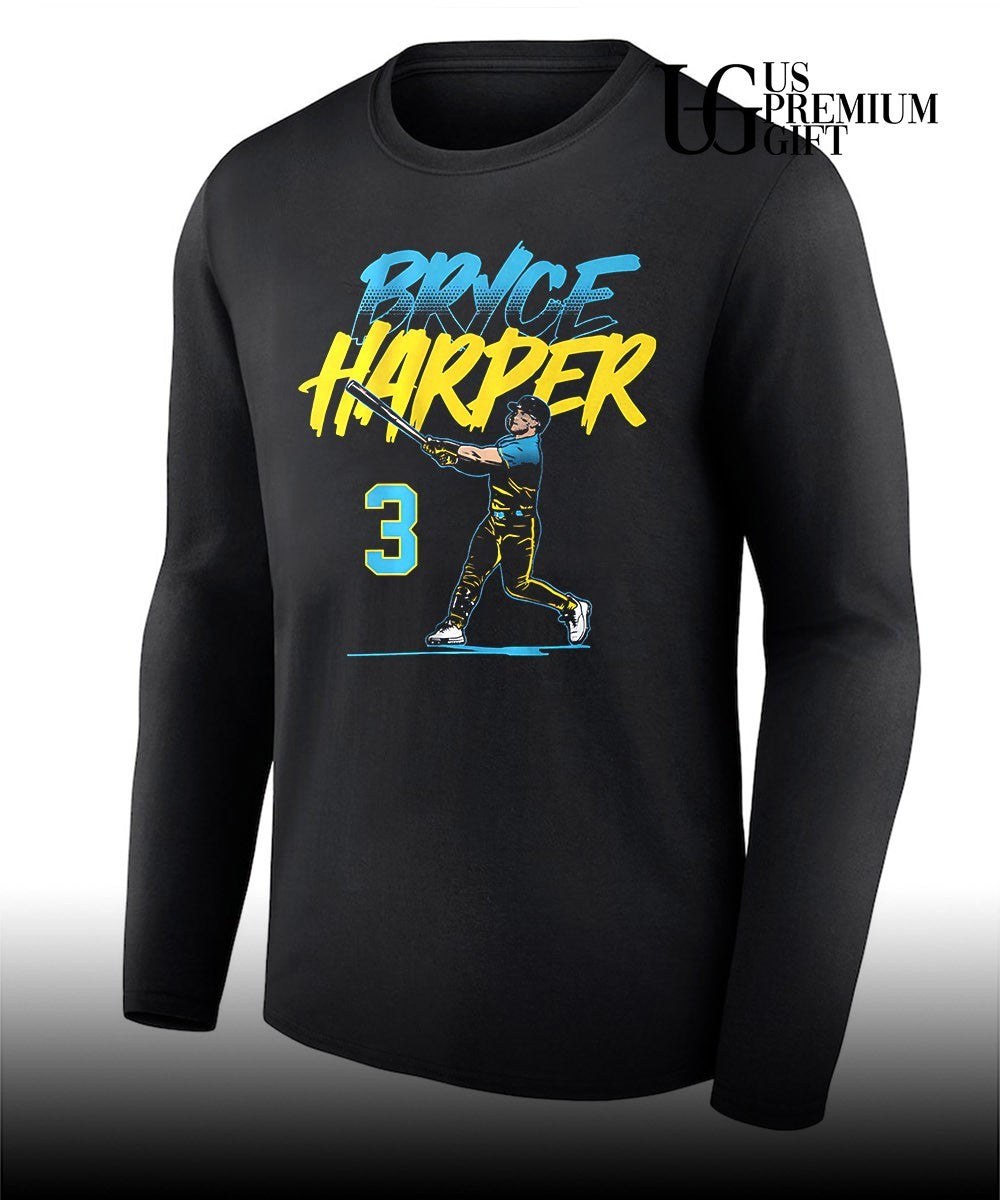 Bryce Harper City Connect Philadelphia Phillies baseball signature shirt